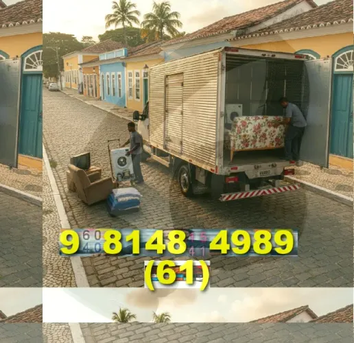 Frete seguro para sua mudança! Transporte de confiança para seus bens!