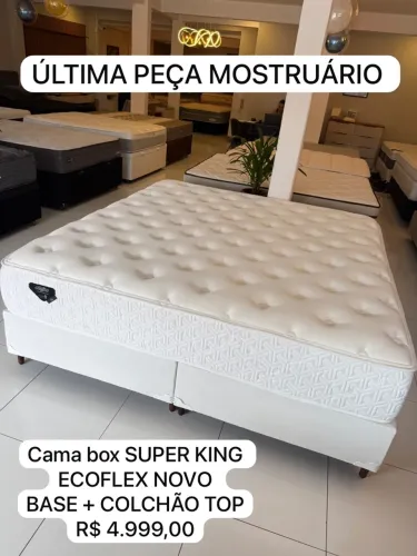 Cama Box Super King ECOFLEX NOVO - ENTREGO