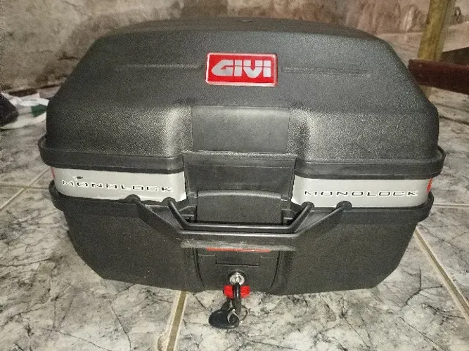 Baú Bauleto Givi Monolock 27 Litros E27m Traffic Preto