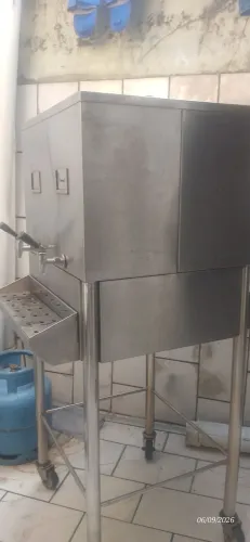 Suqueira e cafeteira termica em inox