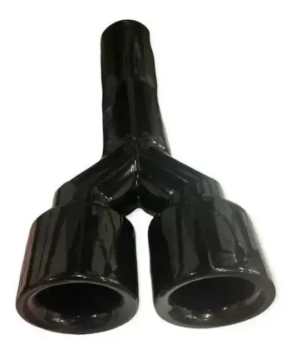 Ponteira Escapamento Dupla Black Tracker 1.2 - Gm *