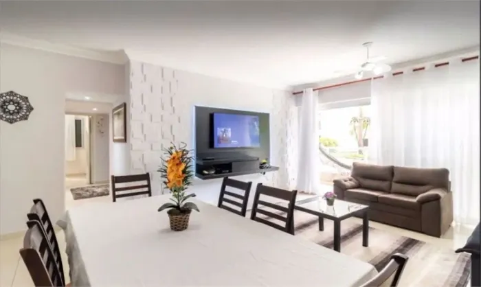 Apartamento Mobiliado com 3 Quartos à Venda em Pitangueiras Guarujá/SP