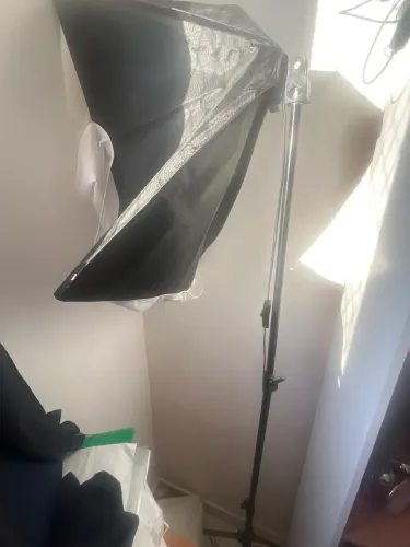Soft box com tripé