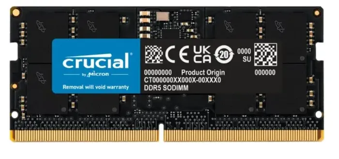 Memoria Ram ddr5 Crucial 2x16gb 4800mhz