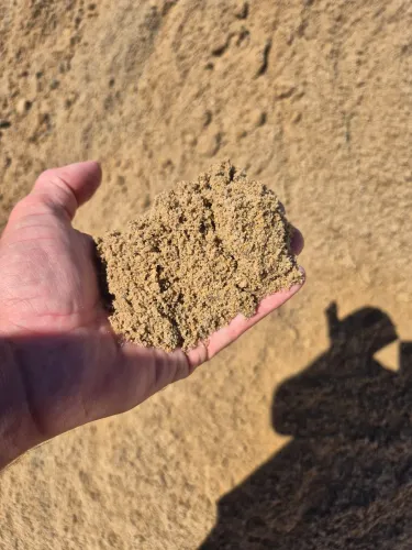 Areia para construção civil