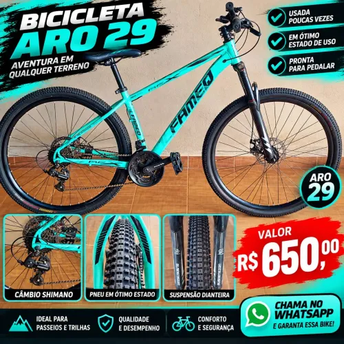 Bicicleta aro 29 nova 