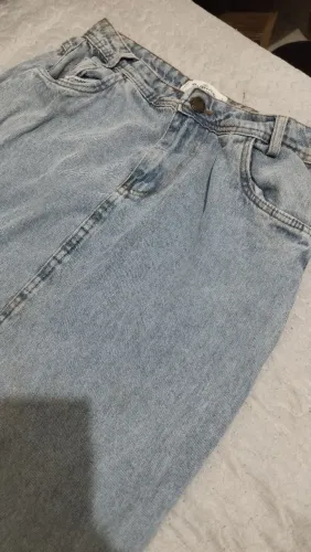 Saia jeans longa Tam 42