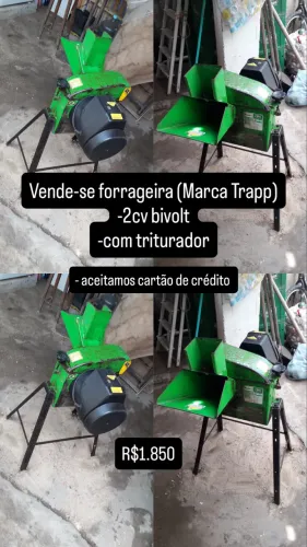 Forrageira marca trapp 2cv bivolt