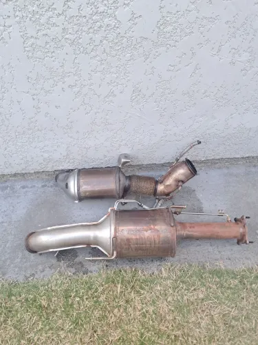 Catalisador e DPF Amarok V6