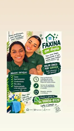 FAXINA EM DUPLA