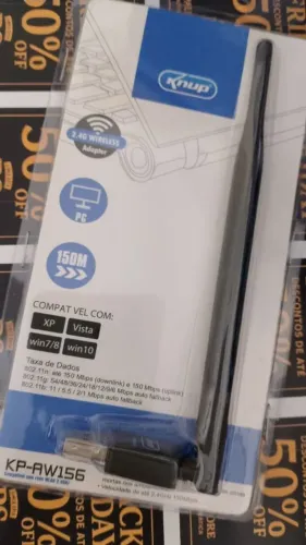 Adaptador WIFI Knup PC USB