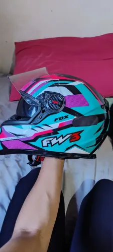 Capacete fw3 gtx fox 