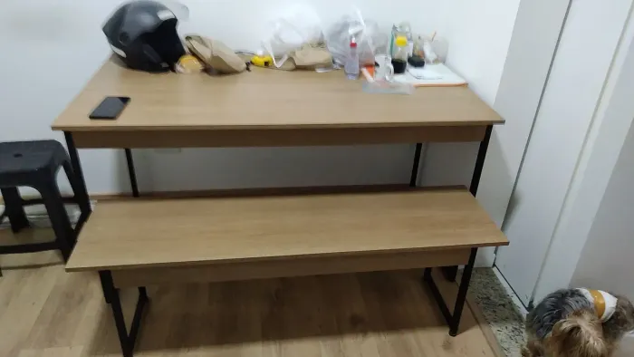 Mesa e bancada