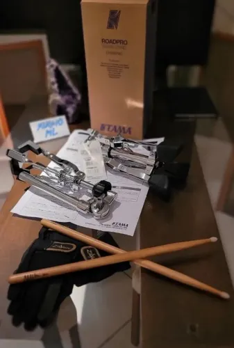 Estante de caixa Tama Road Pro HS80W - caixas de 12 à 15 polegadas