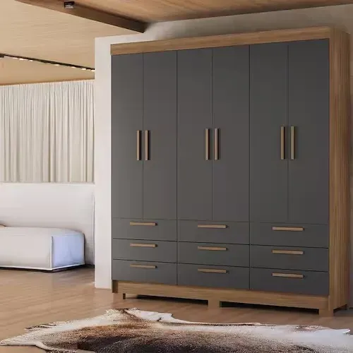 GUARDA ROUPA 9 GAVETAS - PARCELAMOS SEM JUROS