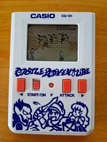 Casio LCD Game CG-131 - 1988 na caixa em excelente estado. Super raro!