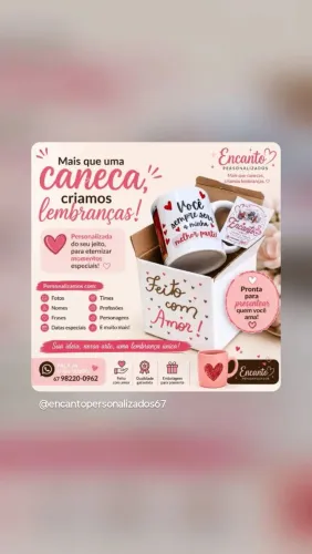 Caneca porcelana personalizada 