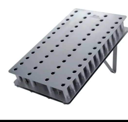 Alinhador para picolé - Alumínio 2x14x2 cavidades 