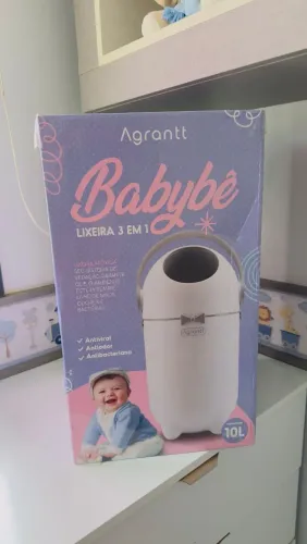 Lixeira Antiodor Fraldas Bebe Lixo Magico Anti Odor (NOVA)