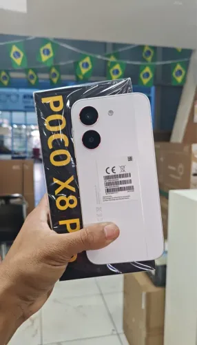 *Poco X8 Pro 5G* 12/512GB, Completo 100% Bateria 1 Semana de Uso *R$2149