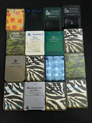 Kit 16 memory cards originais