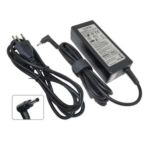 Fonte Carregador Notebook Samsung 19V 3.16A 60W Bivolt Conector