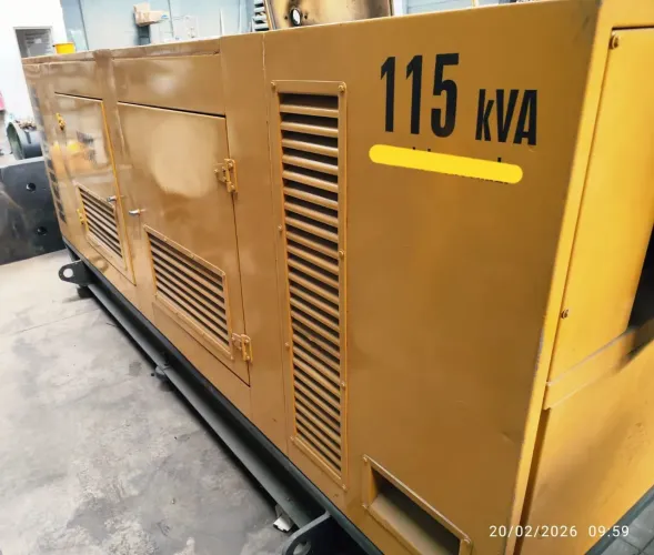 GERADOR 115 KVA COM QTA