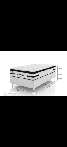 cama+base ACEITAMOS OFERTAS EXCLUSIVOS Liz ultra 108X198X73 - Plumatex