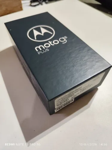 BRINDE + Moto G8 PLUS, 64 GB , cereja + suporte