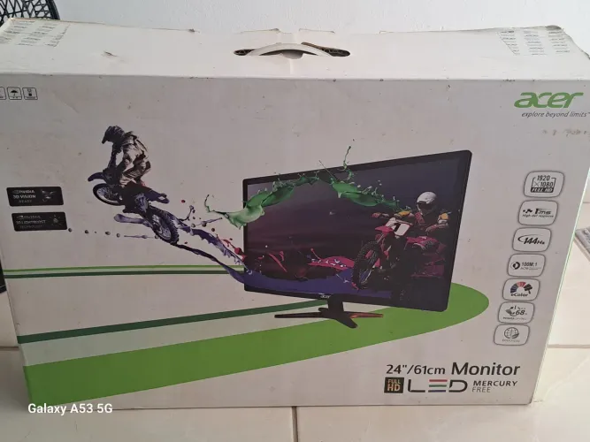 MONITOR 144hz GAMER FULL HD 24 POLEGADAS 