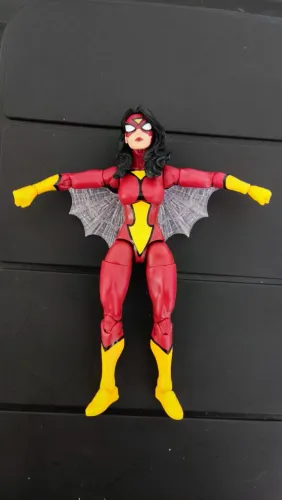 Mulher Aranha Marvel Legends Boneco Figura Original Hasbro Usado
