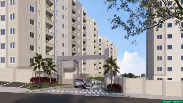 Lançamento no Angelim Cond. Ilha de Santorini - Aptos com 2 quartos - Elevador