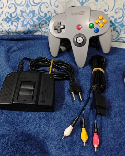 NITENDO 64 + FITA SUPER MARIO 64