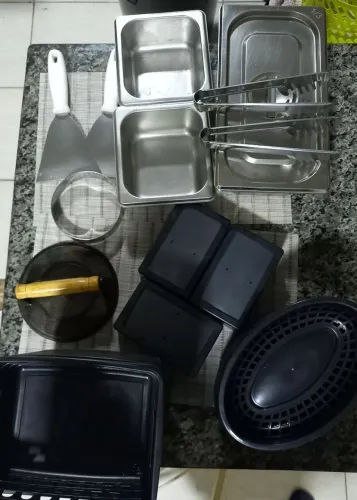 Utensílios para lanchonete