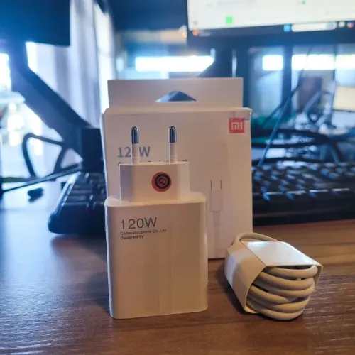 Carregador Rápido 120W + Cabo Tipo C | Turbo Charge