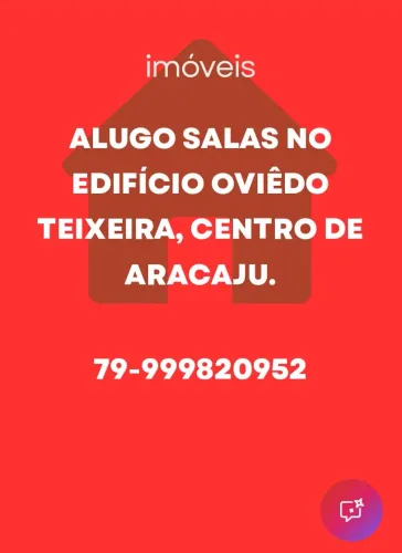SALAS NO EDIFÍCIO OVIÊDO TEIXEIRA