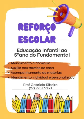 REFORÇO ESCOLAR