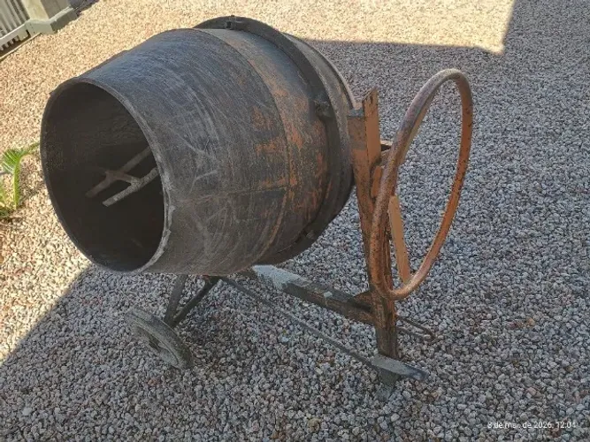 Betoneira Fischer 120 litros