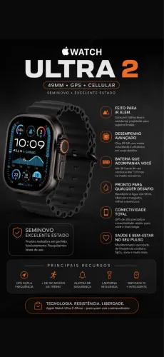 Vende-se Apple Watch Ultra 2