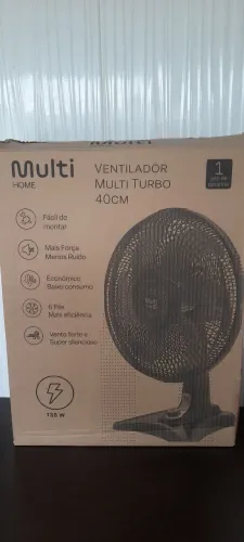 Ventilador multi turbo, super forte novo na caixa.
