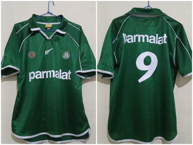 Camisa Palmeiras 2000 Rhumell Libertadores Original da Época Bem Conservada