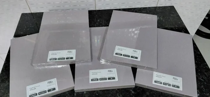Pacotes de Papelão Cinza Holler 1.9mm A4 - Novos e Fechados