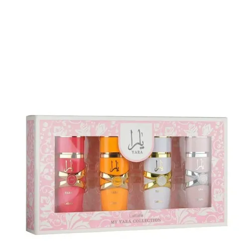 Kit Lataffa My Yara Collection com 4 perfumes 