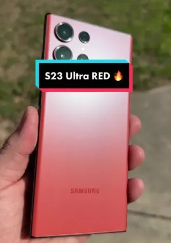Samsung Galaxy S23 Ultra 512GB Vermelho (Edição Especial) + Carregador