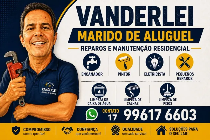 Marido de aluguel (pequenos reparos)