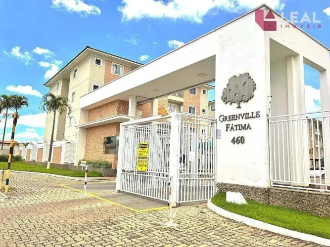 Apartamento com 2 dormitórios para alugar, 56 m² por R$ 1.800,00/mês - Fátima - Pouso Aleg