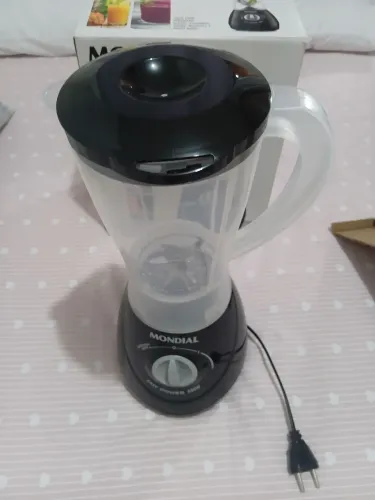 Liquidificador Mondial novo 2 velocidades