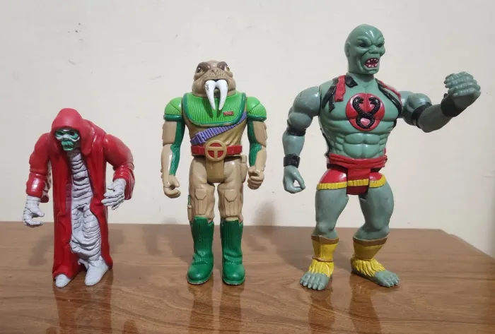 Boneco Mumm-Ra e Tuska Thundercats Anos 80