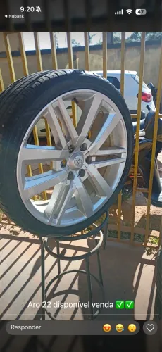 Rodas aro 22 Hilux