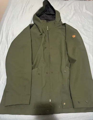 Jaqueta Fjällräven Masculina M Verde Militar - 2 em 1, Estado Novo